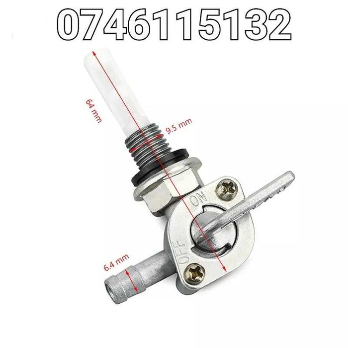 Robinet Benzina-ATV-Generator-Scuter-Motocicleta-Cros-Enduro-Universal