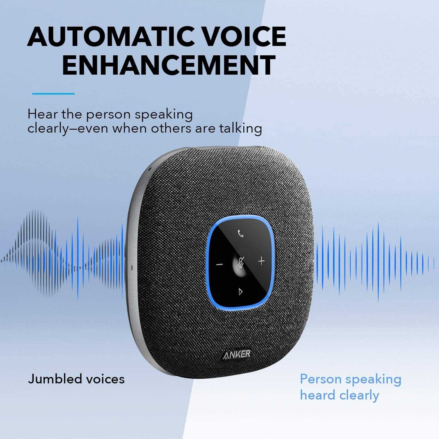 Anker PowerConf S3 Bluetooth високоговорител за конферентни разговори