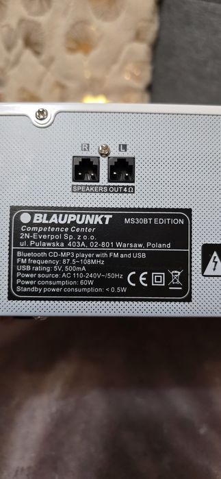 Vand microsistem audio blaupunkt ms30bt