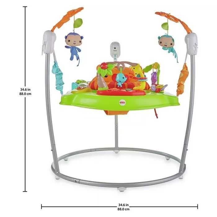 Бебешко бънджи Fisher Price - Тропическа гора
