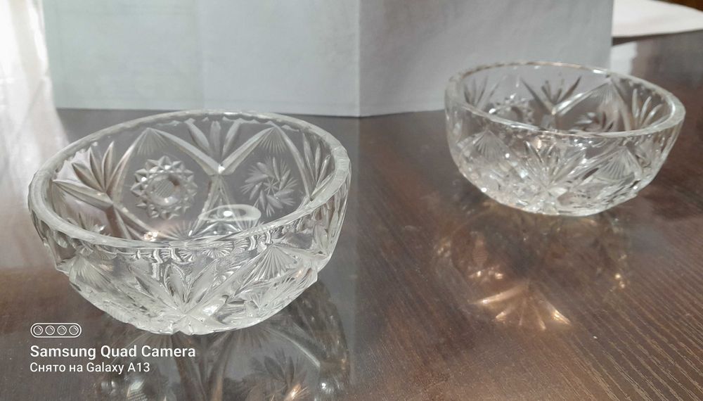 Ваза орешница 2 шт. ДХЗ. 70-е года.