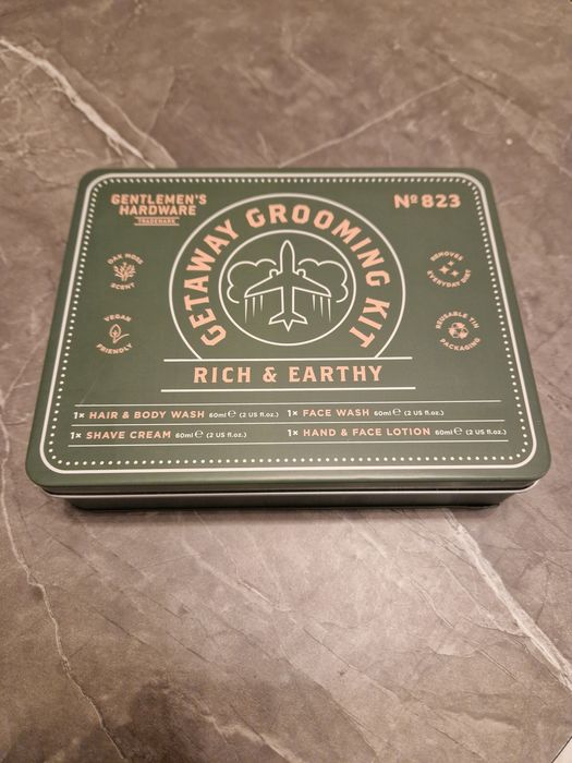 Мъжки подарък козметика за пътуване