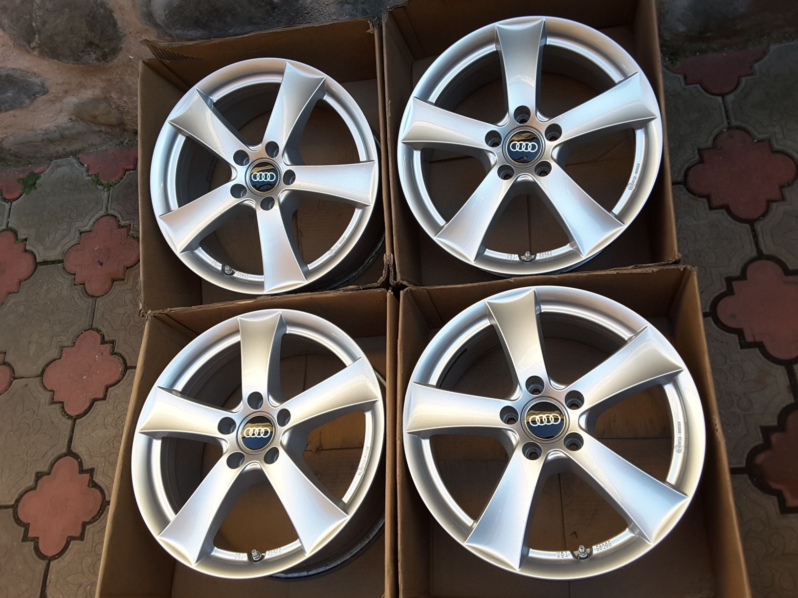 jante aliaj 17; 5x112; Audi A4B8, A4B9, A6, A6C7, A6C8, Q3,Q5