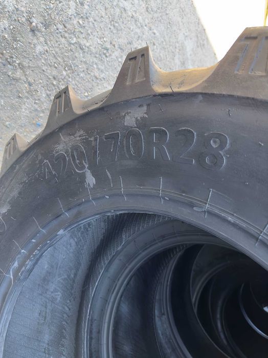 420/70 R28 Gri Cauciucuri radiale noi pentru tractor Case