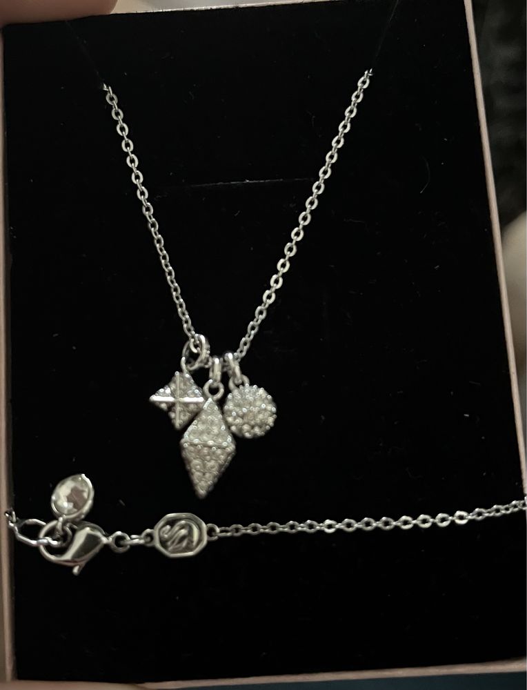 Lanț SWAROVSKI argint