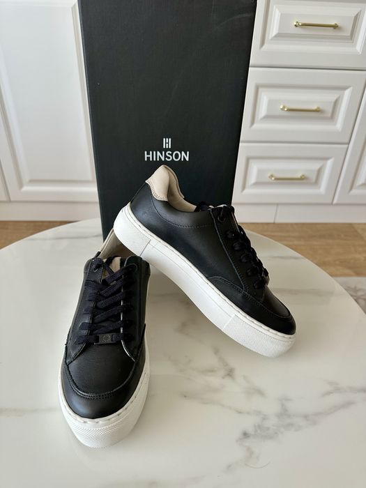 Sneakers Hinson, piele naturala, 37, noi