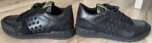 Pantofi sport de piele si piele intoarsa cu tinte Valentino Garavani