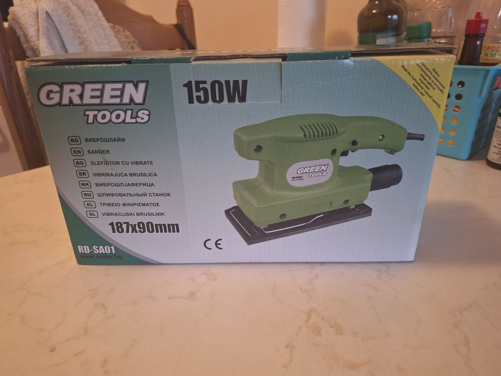 Виброшлайф Green tools RD-SA01