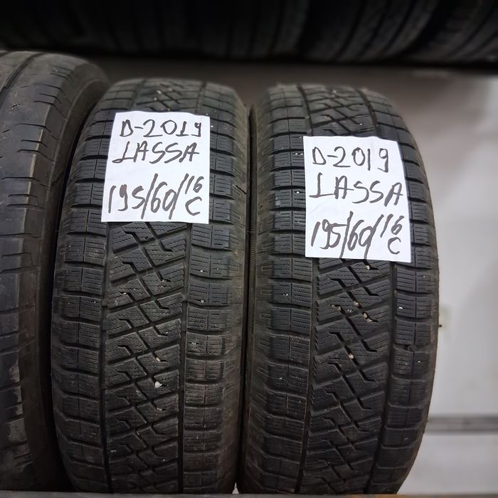 2×195/60/16c M+S.LASSA.Stare excelenta