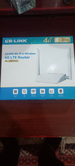 Sim qartali 4 g router xamma simqarta tushadi