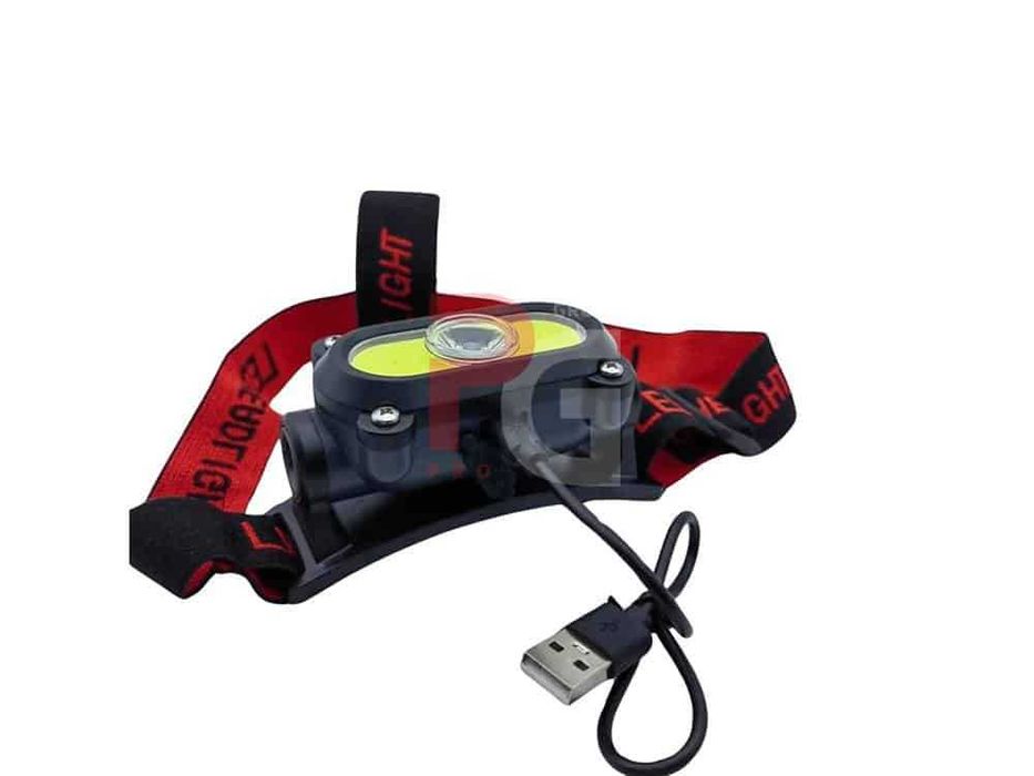 Lanterna frontala,8 LED moduri de iluminare