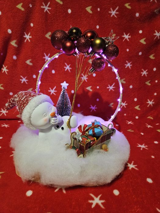 Коледна декорация ръчно изработен