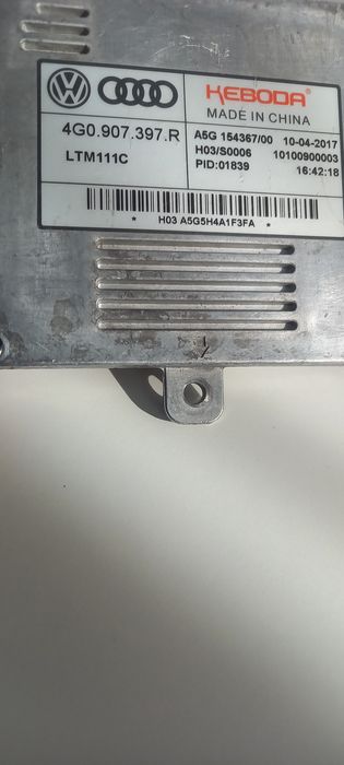 Droser ballast led Audi 4g0907397r