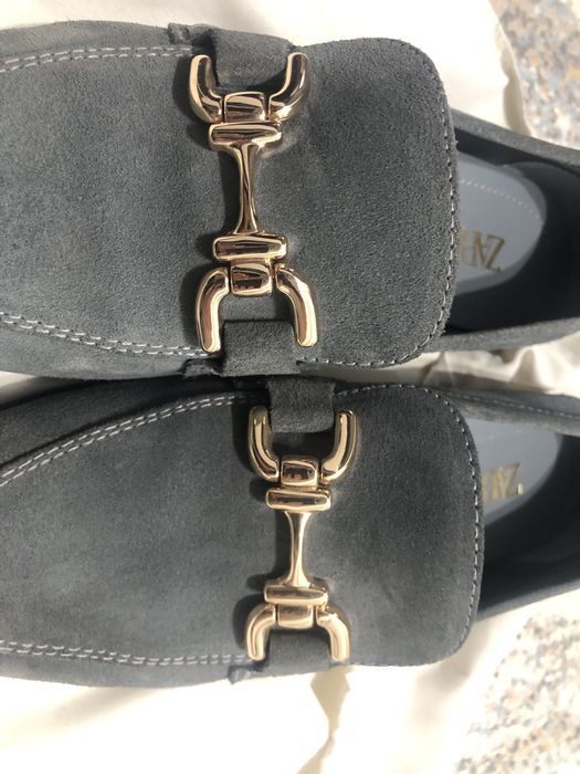 Mocasini piele zara 36