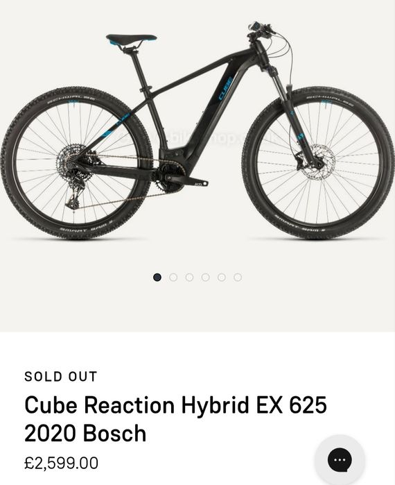 Bicicleta electrica Cube