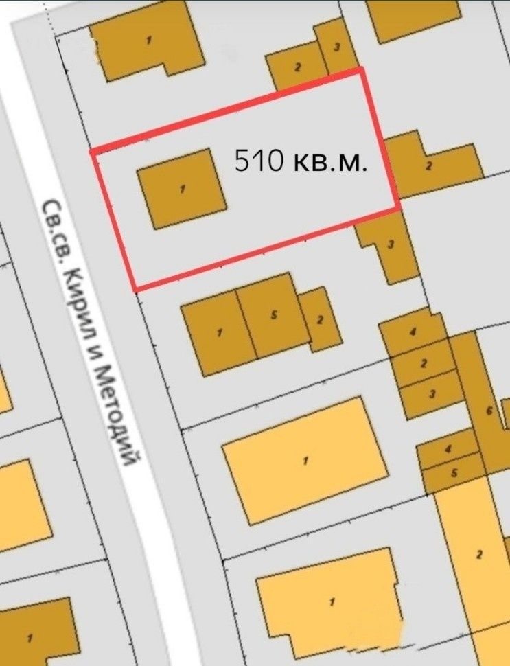 Дворно Място 510 кв.м с Къща