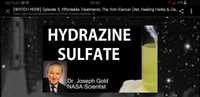 Dr. Joseph Gold- Sulfatul de Hidrazina,Sehydrin, intreruperea casexiei