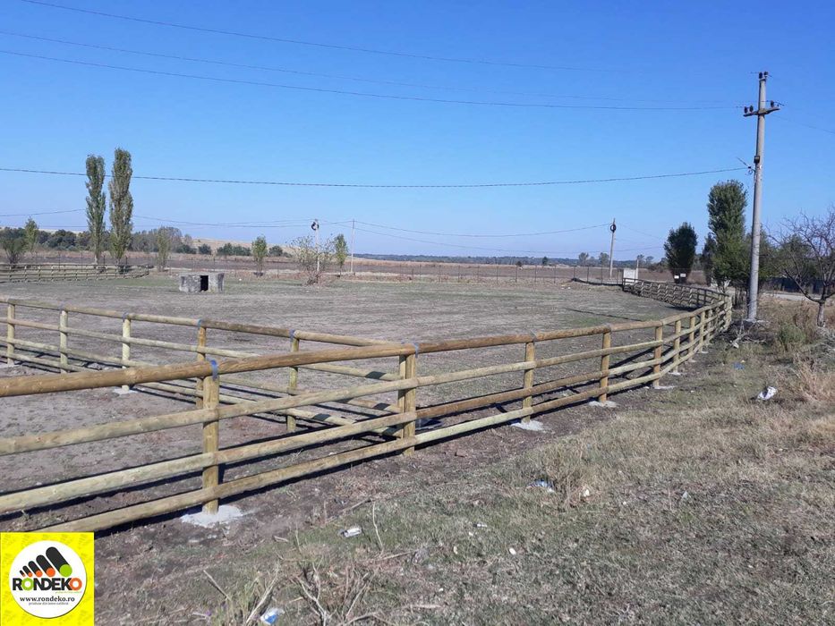 Lemn rotund pentru Manejuri si Grajduri calarit