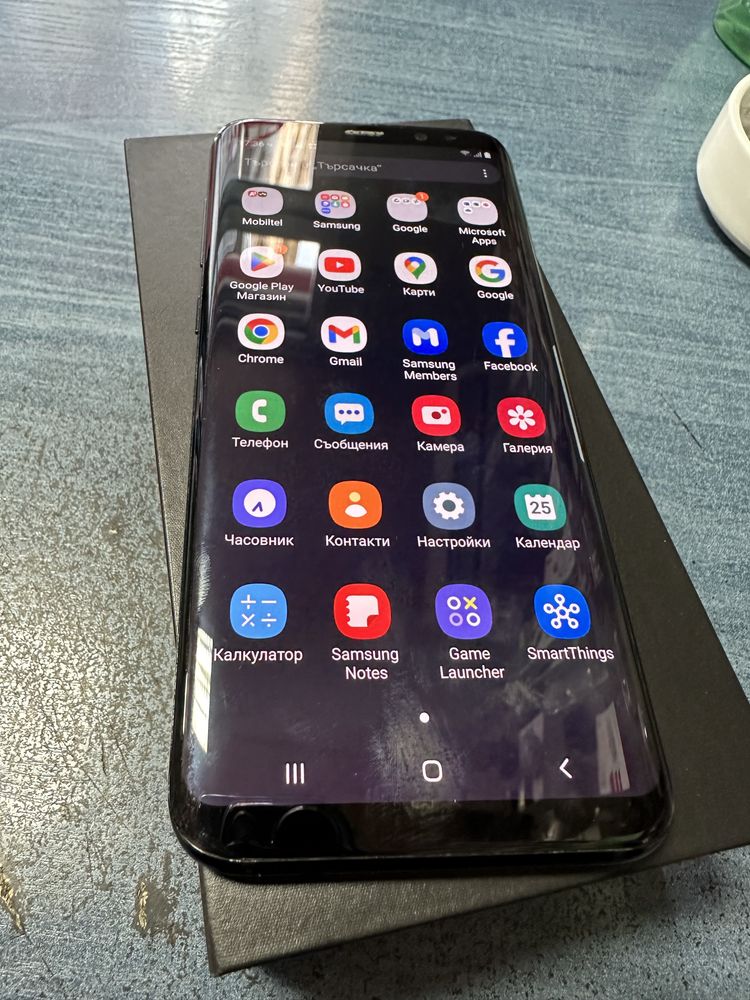 Samsung Galaxy S8 plus 4/64 - комплект, отличен