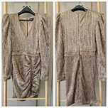 Rochie aurie Lavish Alice