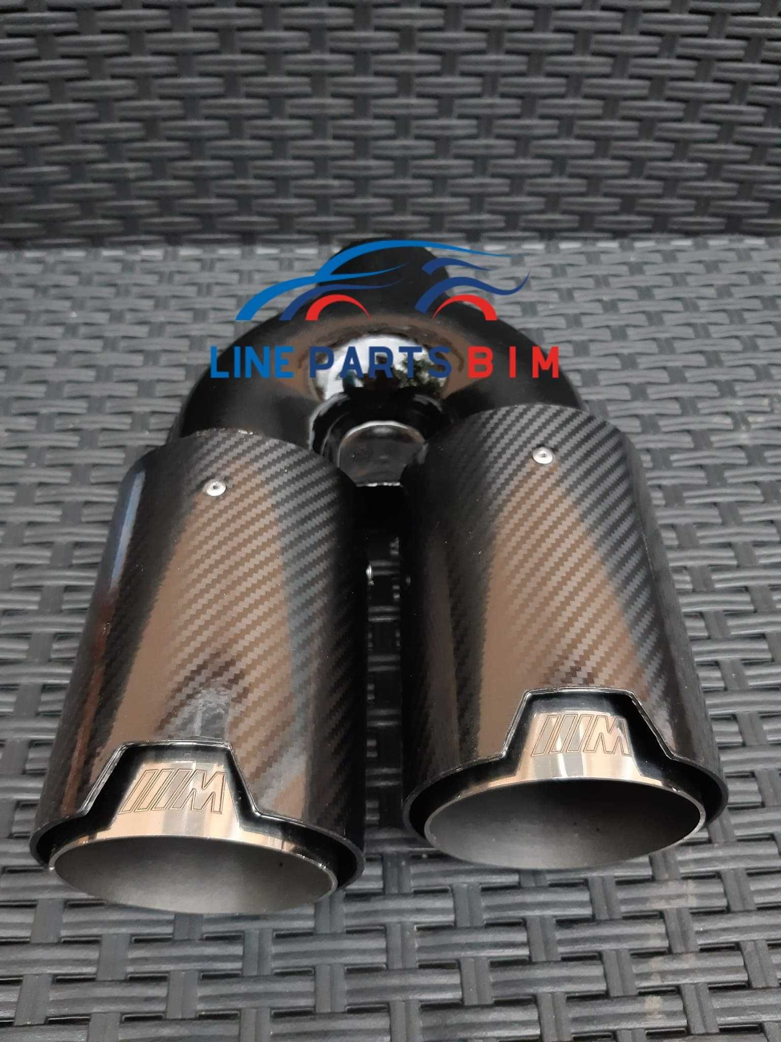 Set Tipsuri Duble Evacuare //M Akrapovic Ornamente Toba BMW AUDI VW