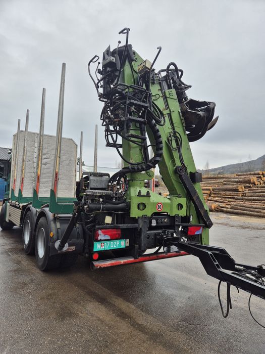 Man 26 480..transport forestier lemn..macara