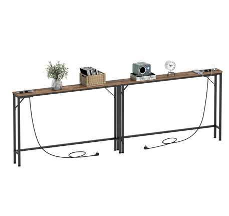 Конзолна маса VEDECASA с 2 зарядни станции