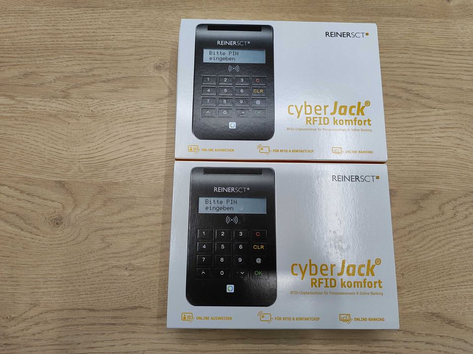 Reiner SCT cyberJack RFID комфорт chip card reader (USB 2.0) четец