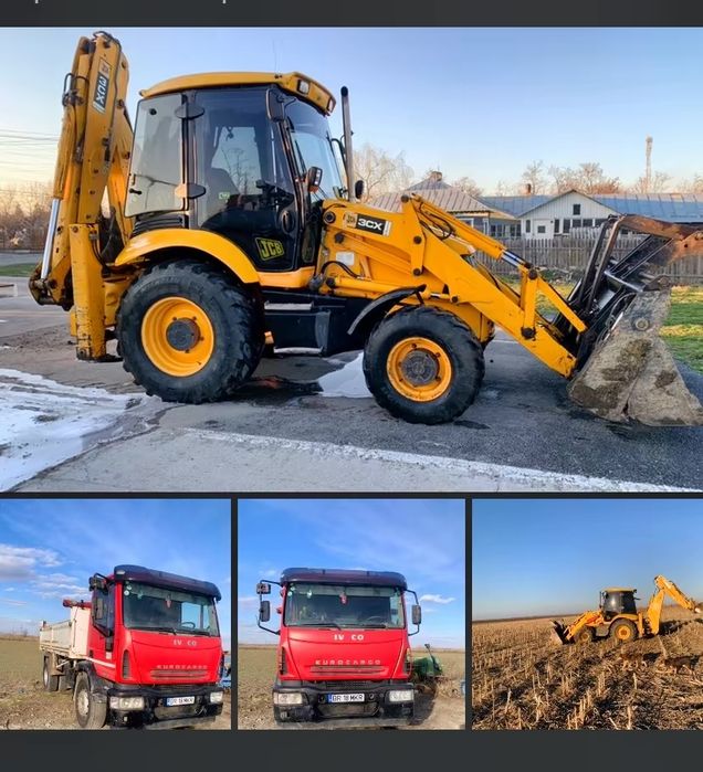 Buldoexcavator disponibil prestari servicii