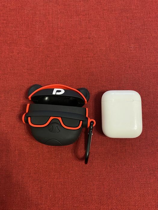 Casti wireless Apple AirPods Gen2 + husa