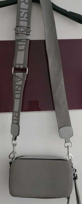 Geantă River Island  Gri – Camera Cross Body Bag