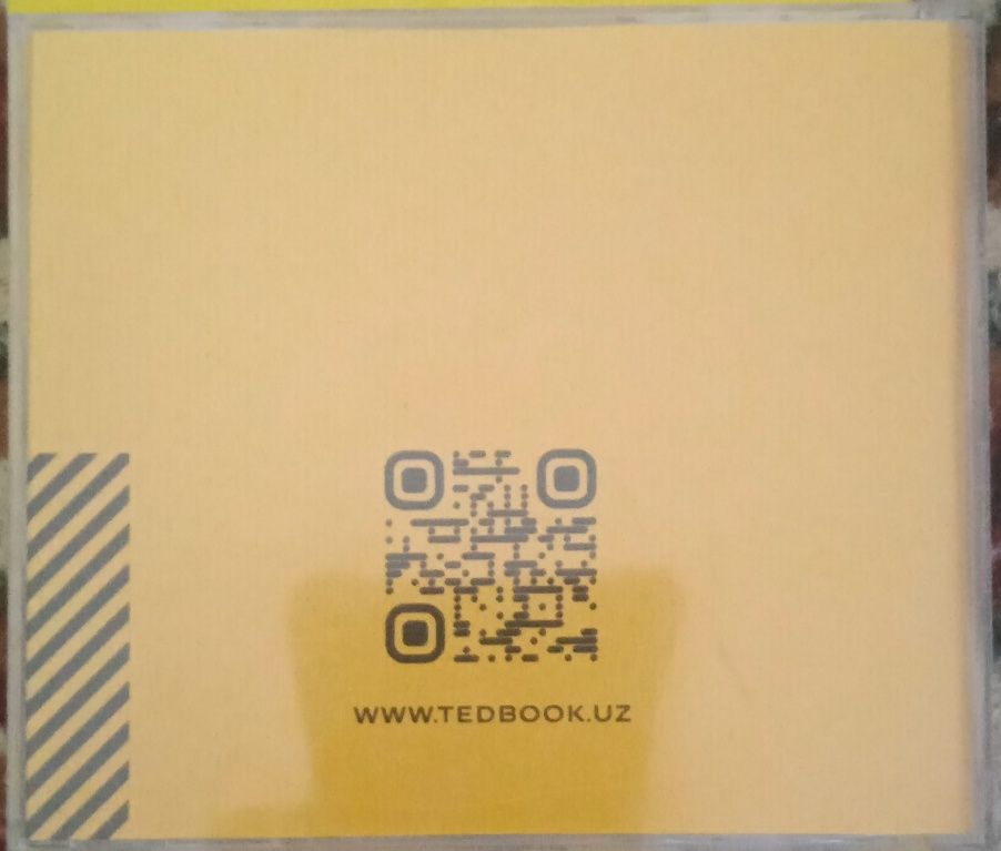 Tedbook  original+CD disk. Holati ideal yangidek