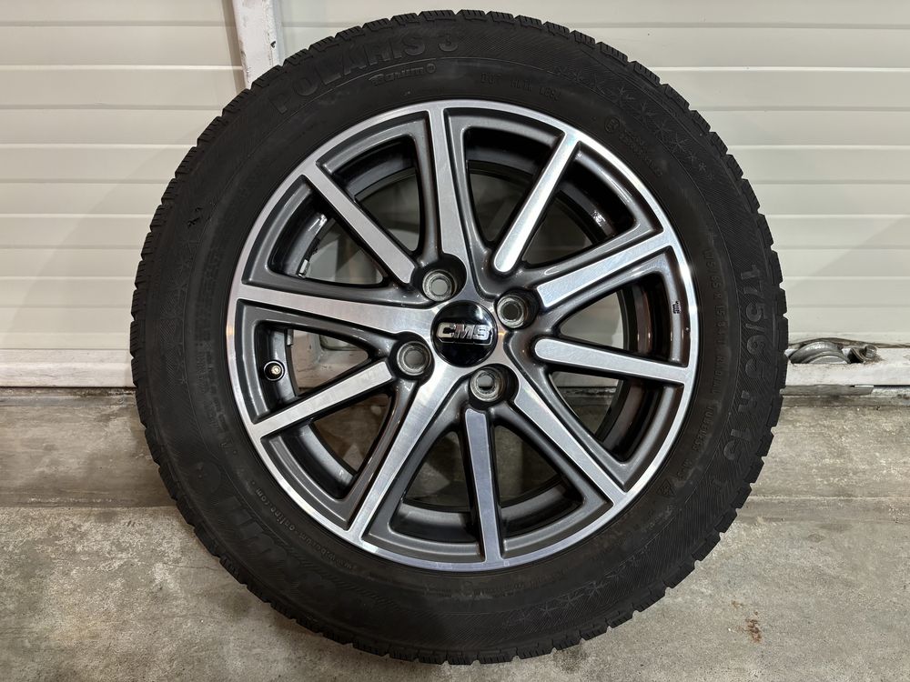 Jante 15 4x100 Cu  anvelope 175/65 R15 Originale Honda Jazz