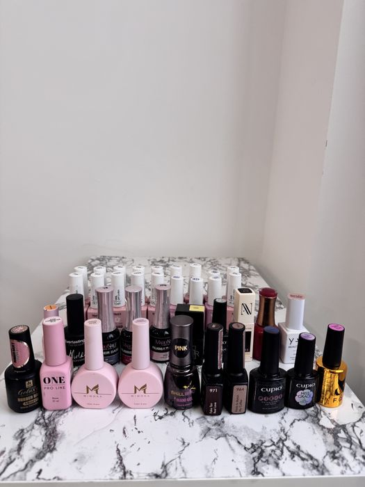 Produse unghii - se vand la lot - oja semi si rubber