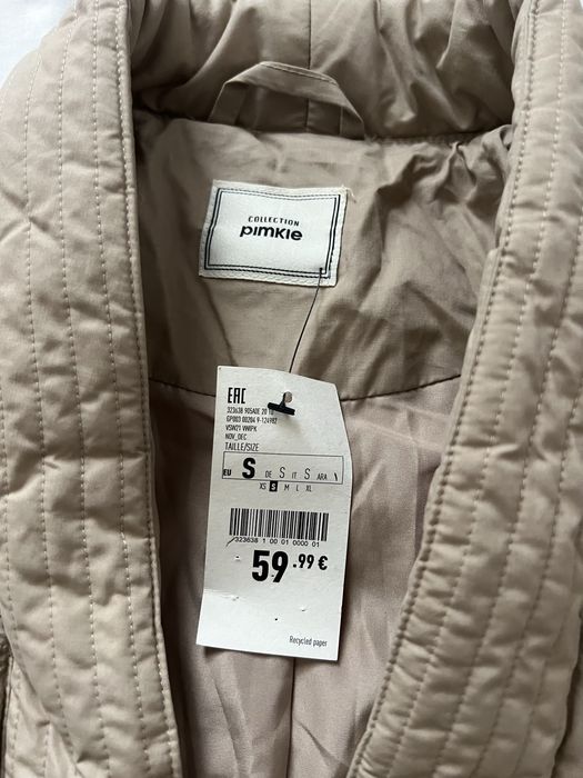 Geaca Pimkie crem , noua cu eticheta , marimea S