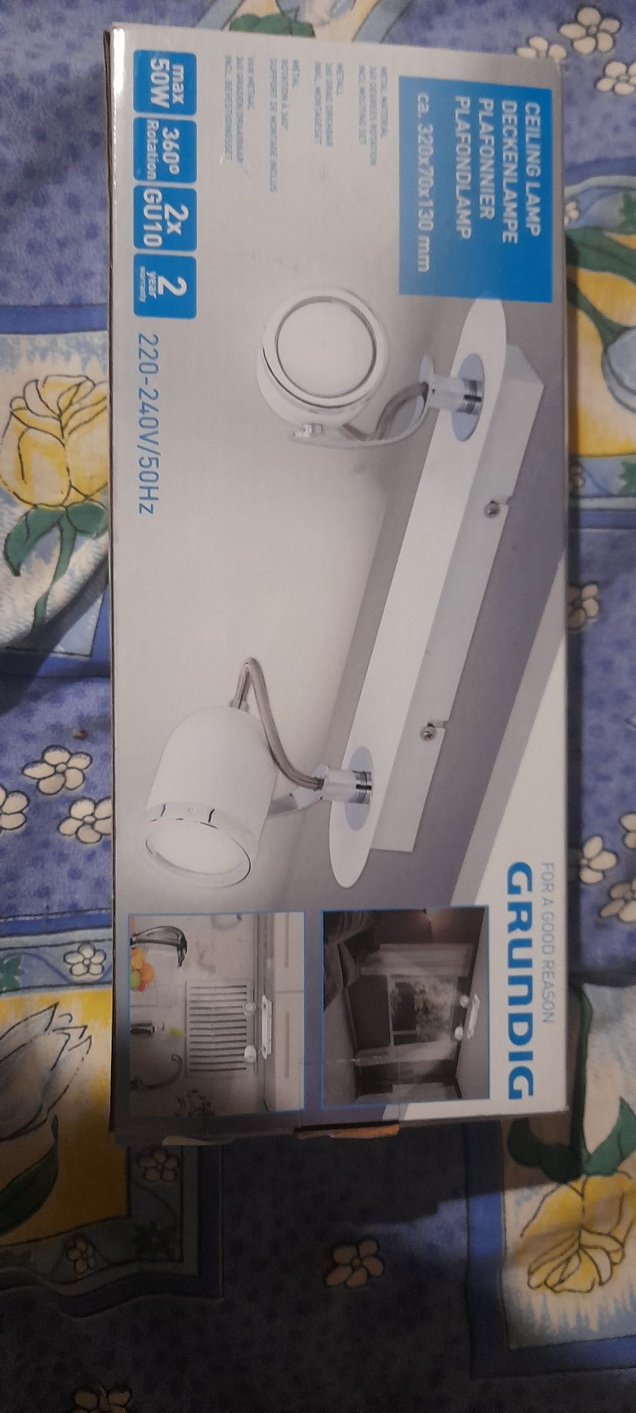 Лампа за таван двойна  Grundig