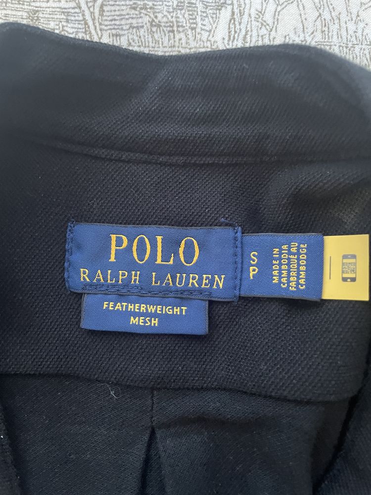 Риза със стол яка Polo Ralph Lauren размер S/M черно