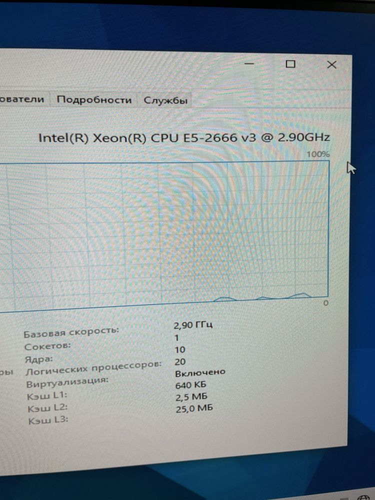 Системный блок/КомпьютерXeon E5 2666v3,GTX1650 4GB,20ОЗУ,SSD120,HDD1TB