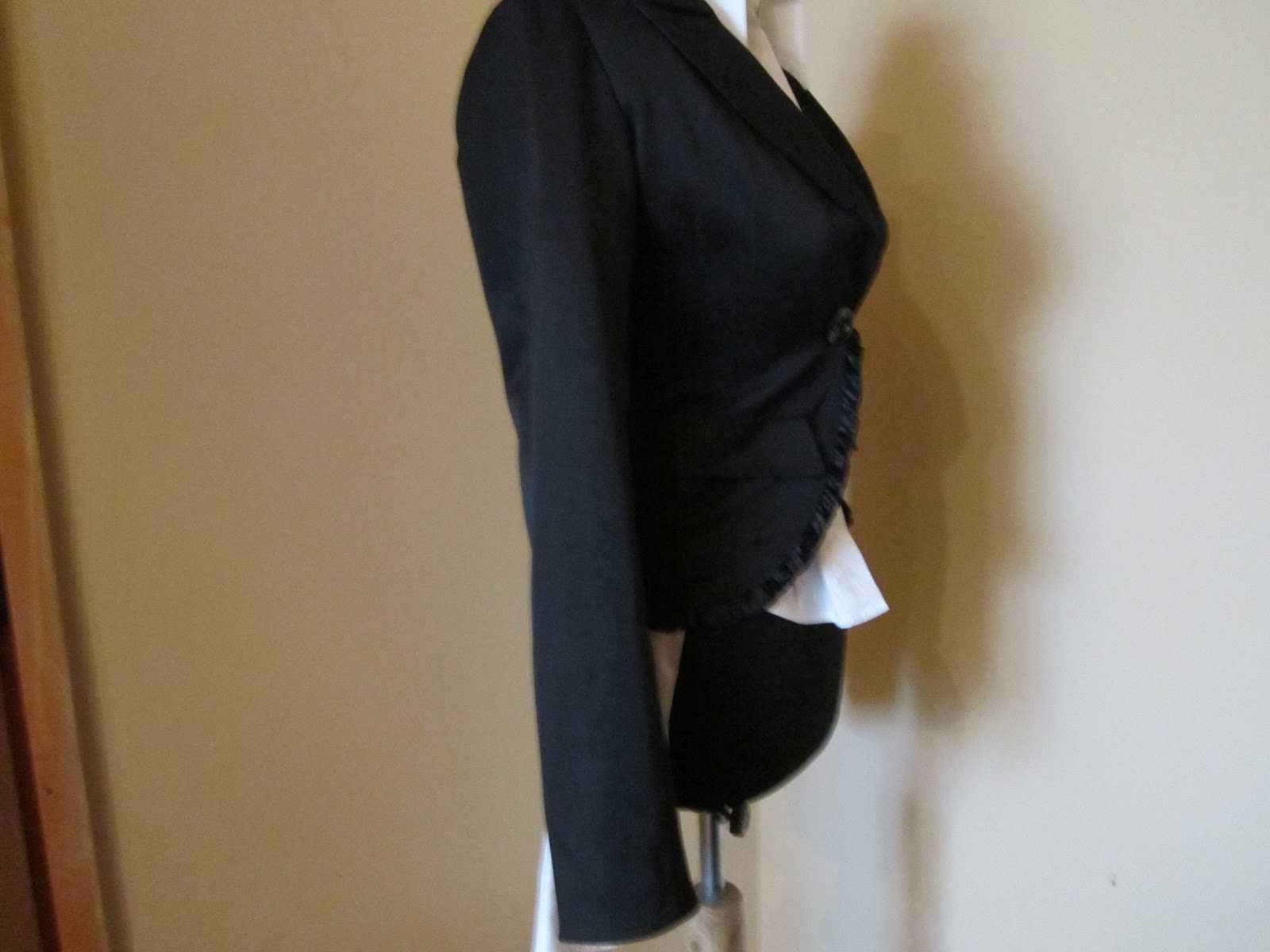 Sacou catifelat Mexton stil corset TRANSPORT GRATUIT