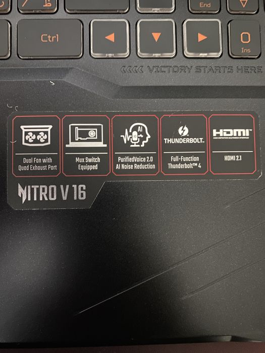 Acer nitro v16  anv16