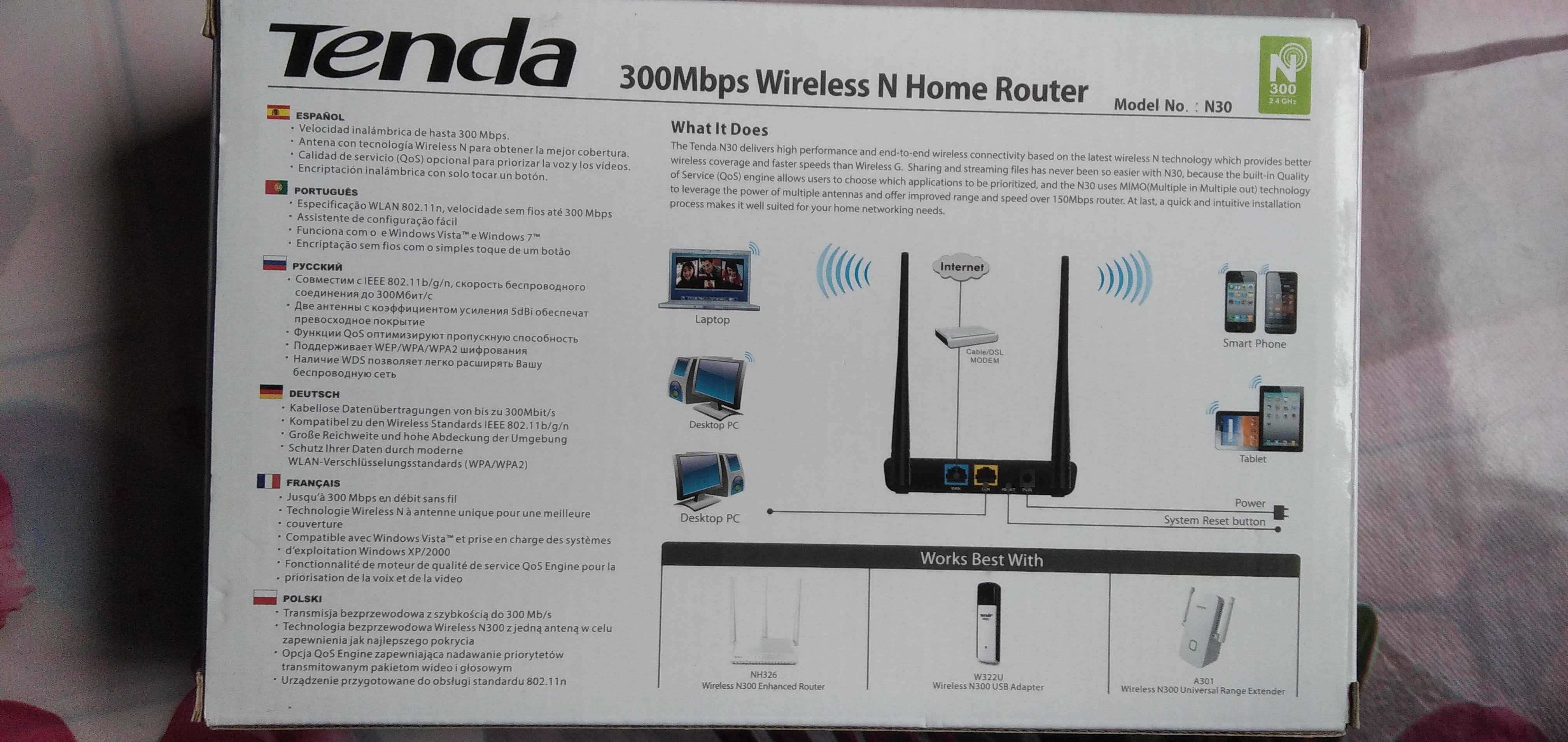 Router Tenda Wireless