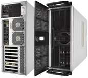GPU AI / Rendering Tower сървър 1700W, 128GB DDR4, 7x PCIe x16, 8x2.5"