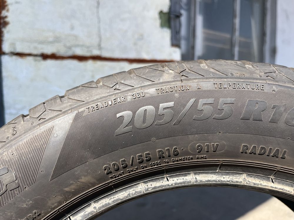 4 бр. летни гуми 205/55/16 Matador DOT 0119 7-7,5 mm