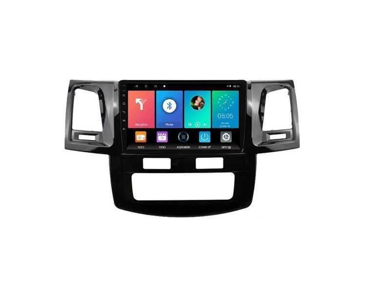 TOYOTA HILUX 2010-2015 Климатик/Климатроник - 9'' android  , 9096/9157