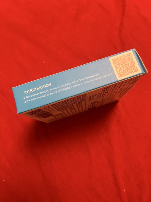 Incarcator wireless 15W fast charging - produs nou