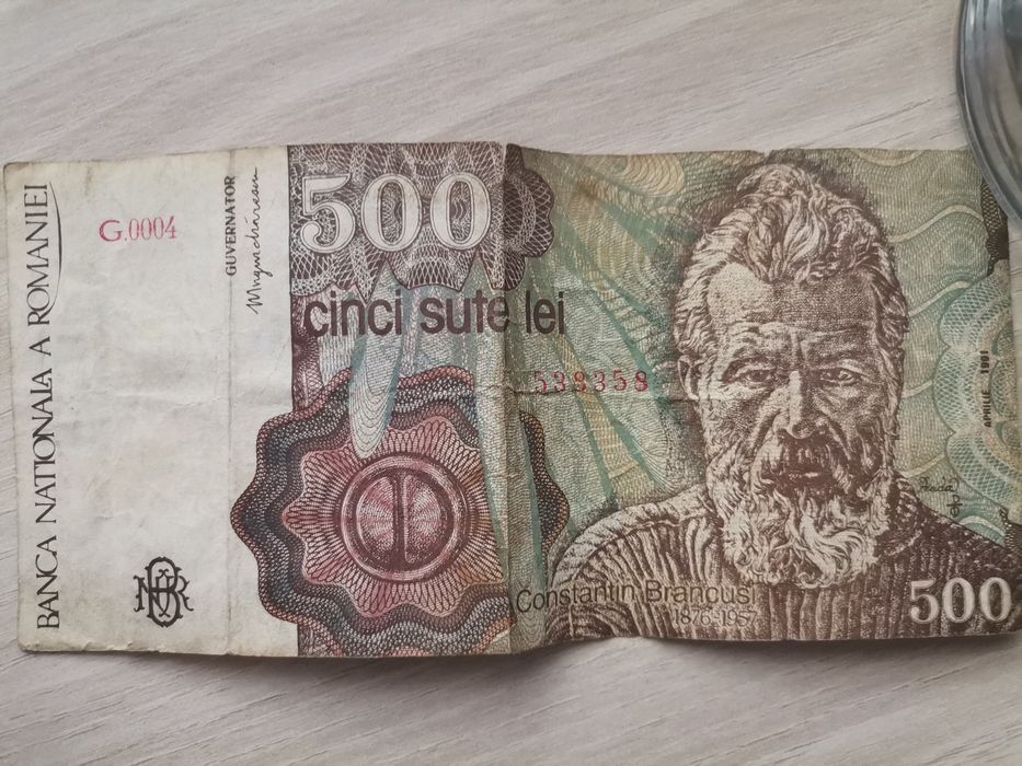 Vând bancnotă veche de 500 de lei
