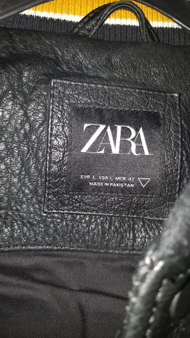 Кожено яке Zara.