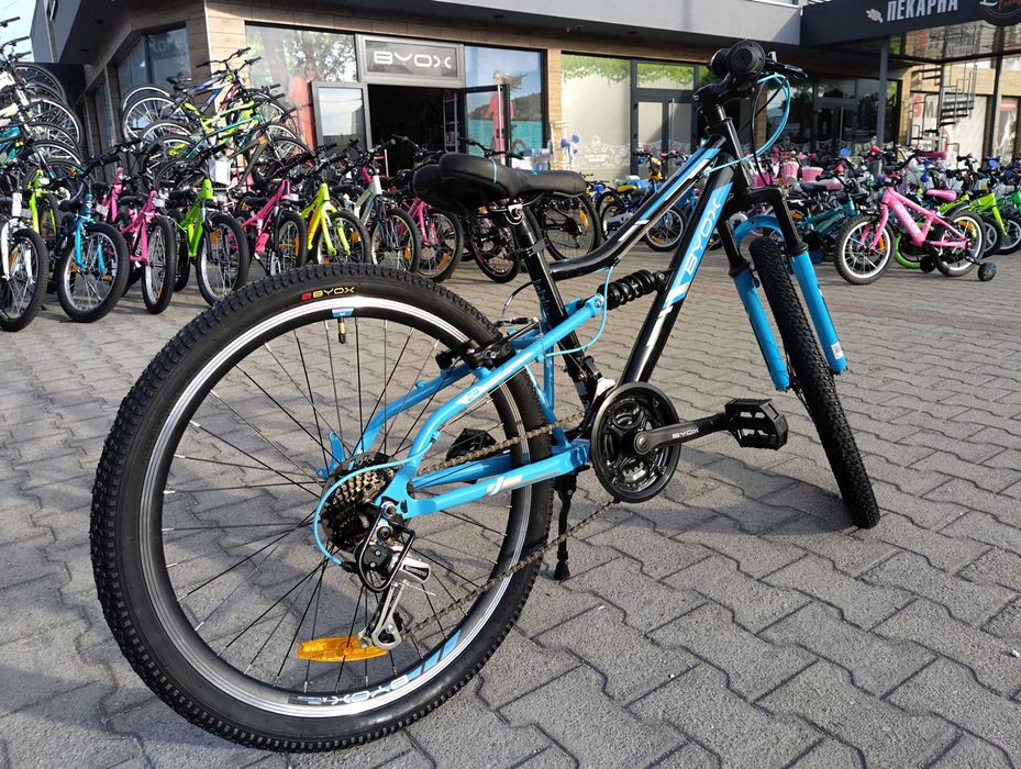 BYOX Велосипед 24" ADVENTURA син