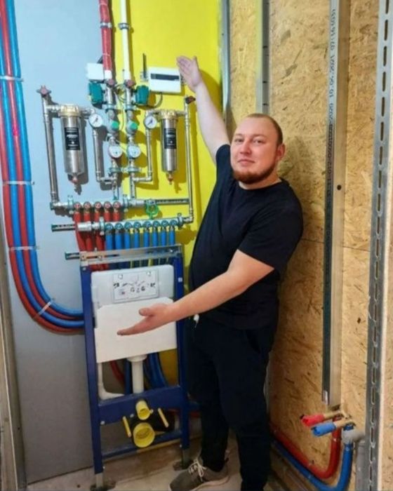 Сантехник круглосуточно монтаж отопление размарозка