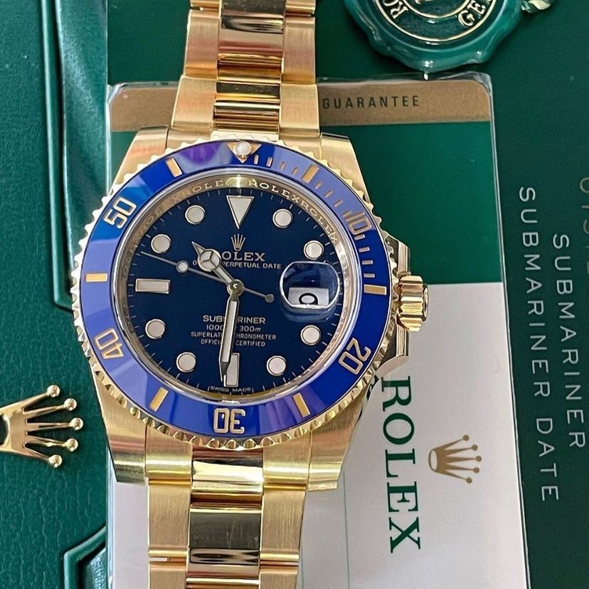 Ceas Rolex Submariner  blue dial 41 mm